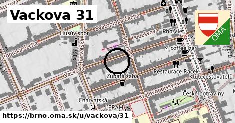 Vackova 31, Brno