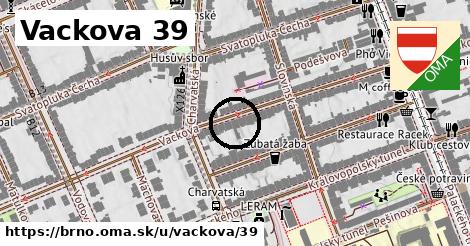 Vackova 39, Brno