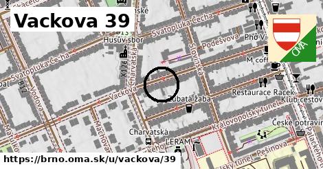 Vackova 39, Brno