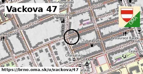 Vackova 47, Brno