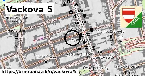 Vackova 5, Brno