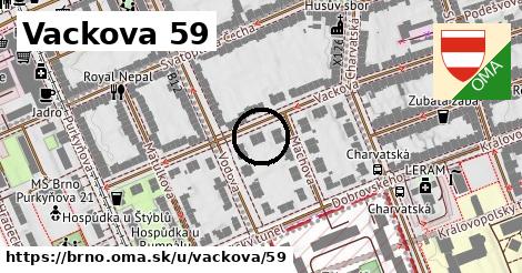 Vackova 59, Brno