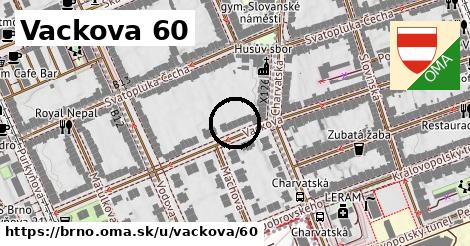 Vackova 60, Brno