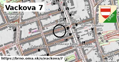 Vackova 7, Brno