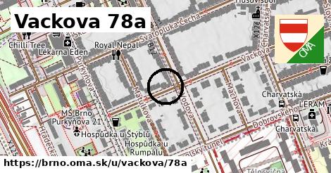 Vackova 78a, Brno