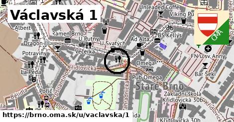 Václavská 1, Brno