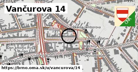 Vančurova 14, Brno