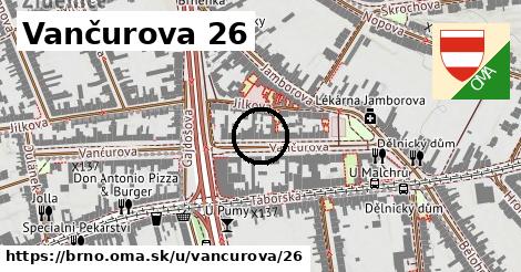 Vančurova 26, Brno