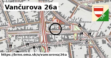 Vančurova 26a, Brno