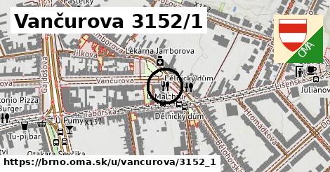 Vančurova 3152/1, Brno