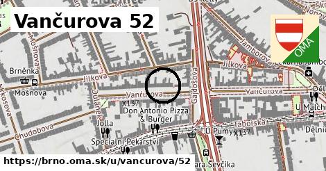 Vančurova 52, Brno