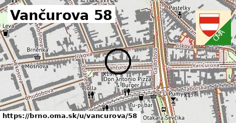 Vančurova 58, Brno