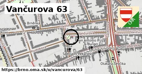 Vančurova 63, Brno