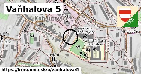 Vaňhalova 5, Brno