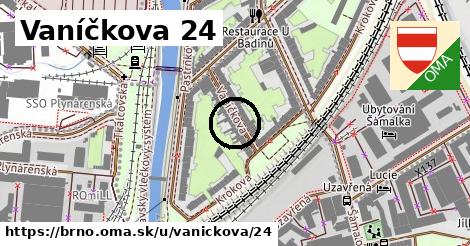 Vaníčkova 24, Brno