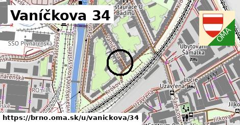 Vaníčkova 34, Brno