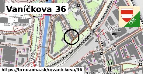 Vaníčkova 36, Brno