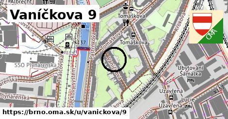 Vaníčkova 9, Brno