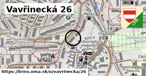 Vavřinecká 26, Brno