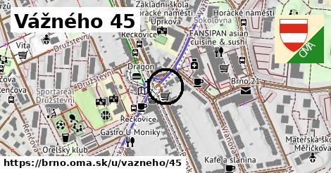 Vážného 45, Brno