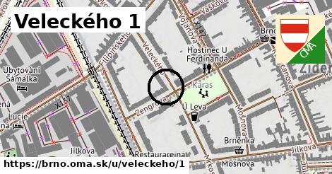 Veleckého 1, Brno