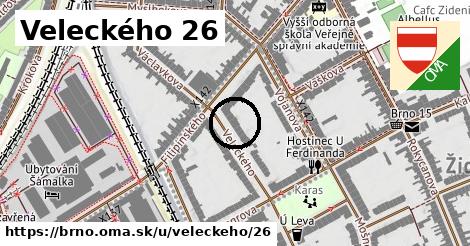 Veleckého 26, Brno