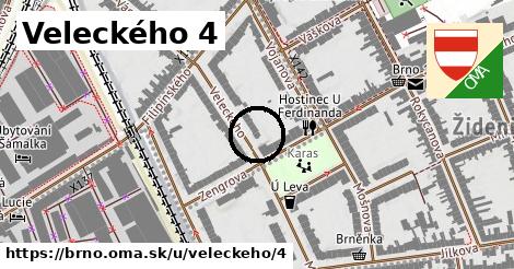 Veleckého 4, Brno