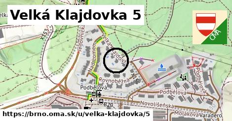 Velká Klajdovka 5, Brno