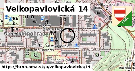 Velkopavlovická 14, Brno