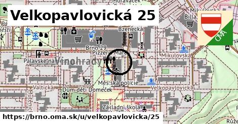 Velkopavlovická 25, Brno