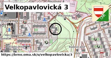 Velkopavlovická 3, Brno