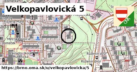 Velkopavlovická 5, Brno