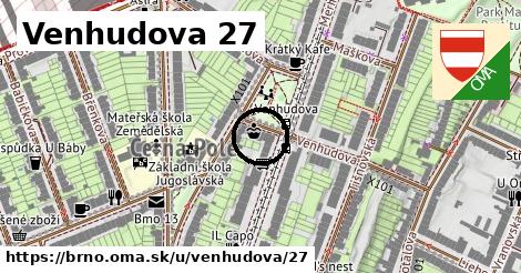 Venhudova 27, Brno