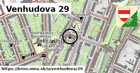 Venhudova 29, Brno