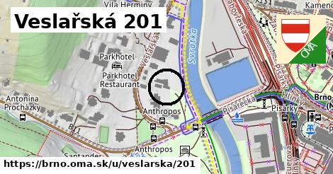 Veslařská 201, Brno