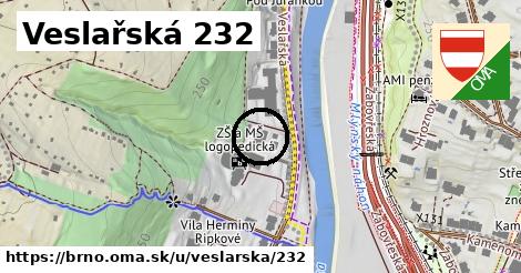 Veslařská 232, Brno