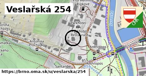 Veslařská 254, Brno