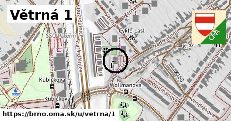 Větrná 1, Brno