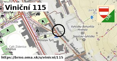 Viniční 115, Brno