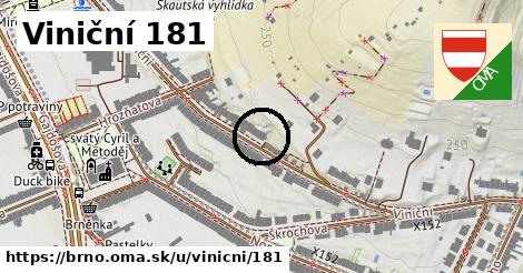 Viniční 181, Brno