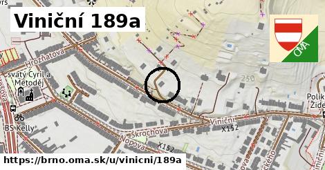 Viniční 189a, Brno