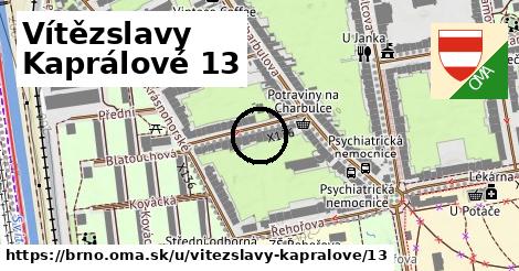 Vítězslavy Kaprálové 13, Brno