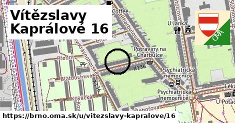 Vítězslavy Kaprálové 16, Brno