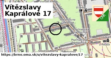 Vítězslavy Kaprálové 17, Brno