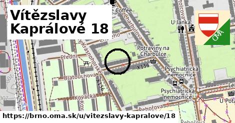 Vítězslavy Kaprálové 18, Brno