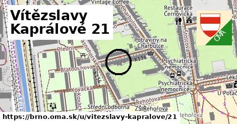 Vítězslavy Kaprálové 21, Brno