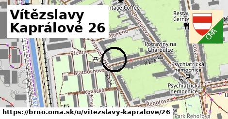 Vítězslavy Kaprálové 26, Brno