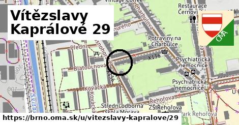 Vítězslavy Kaprálové 29, Brno