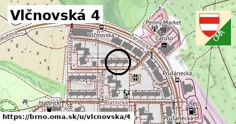 Vlčnovská 4, Brno