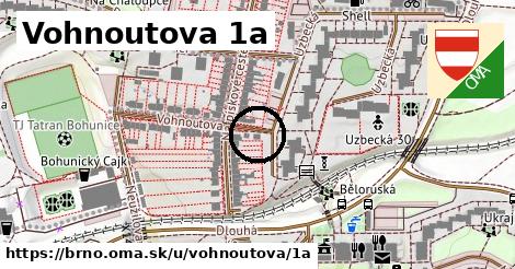 Vohnoutova 1a, Brno